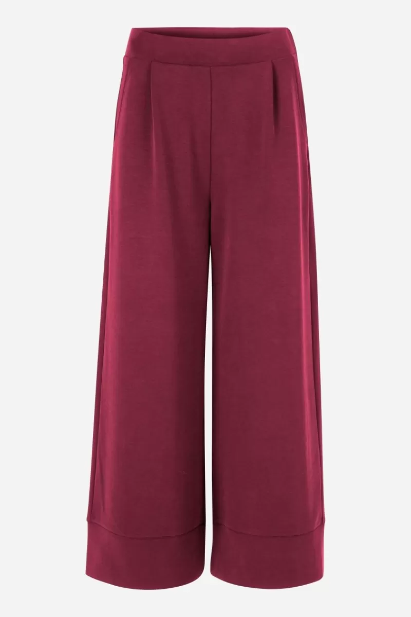 Rich & Royal Culotte Aus Supersoftem Jersey | Damen Weite Hosen