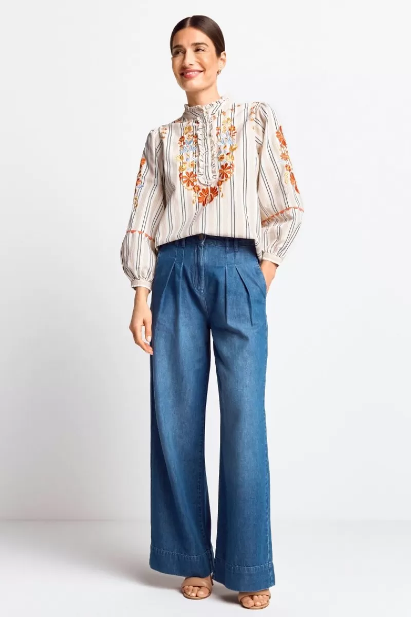 Rich & Royal Denim | Damen Wide Leg