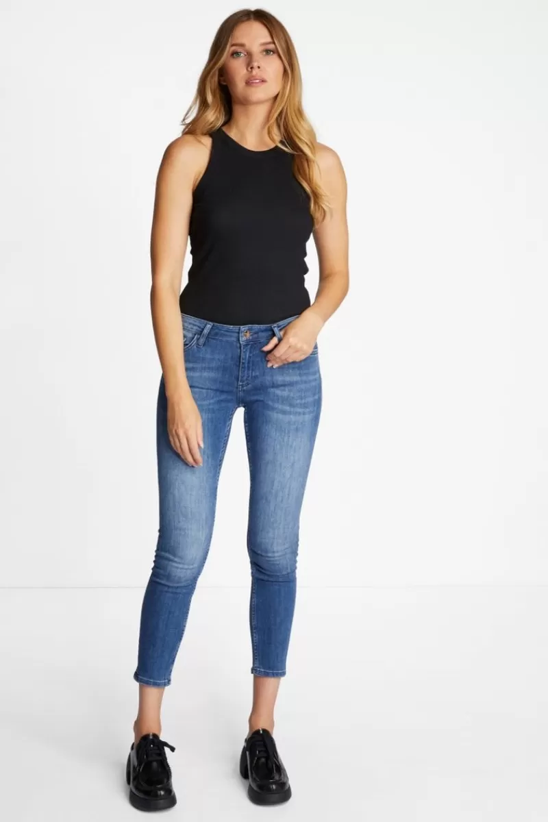 Rich & Royal Denim In Satin-Stretch | Damen Skinny