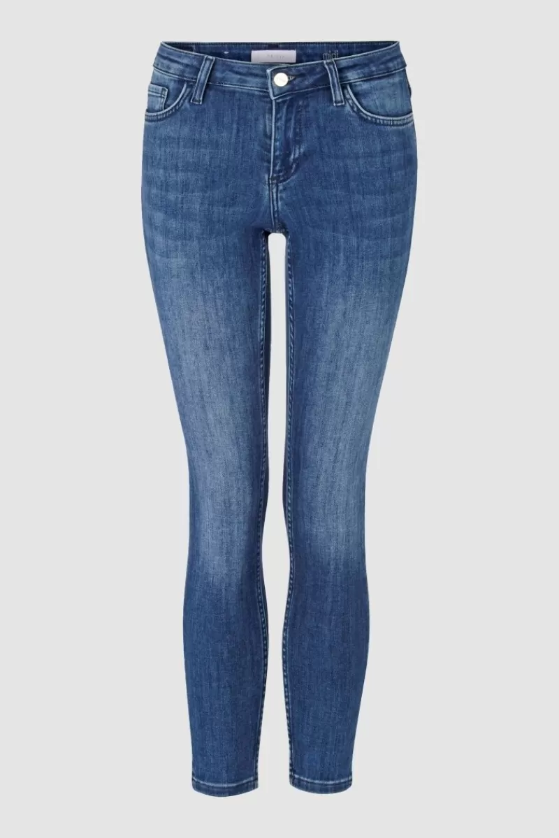 Rich & Royal Denim In Satin-Stretch | Damen Skinny