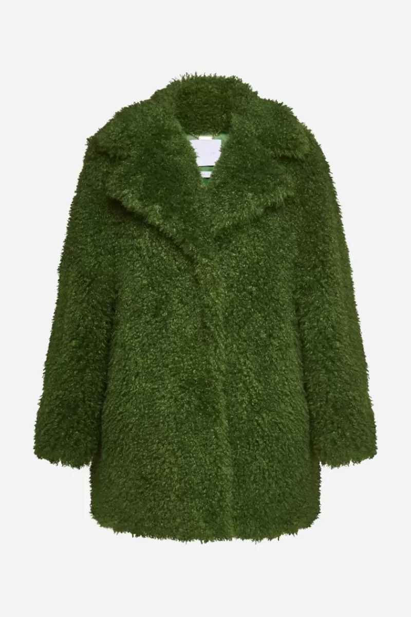 Rich & Royal Fake Fur Mantel | Damen Felljacken