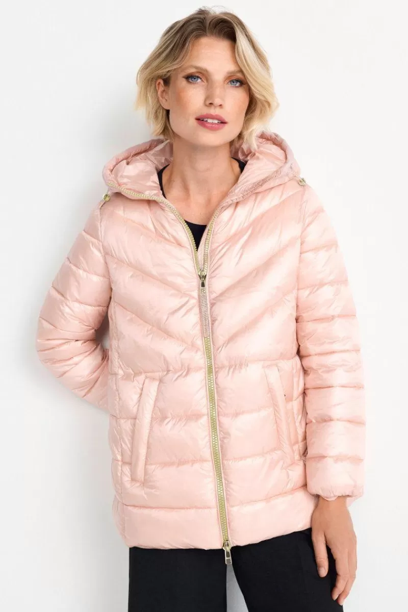 Rich & Royal Glänzende Steppjacke | Damen Steppjacken