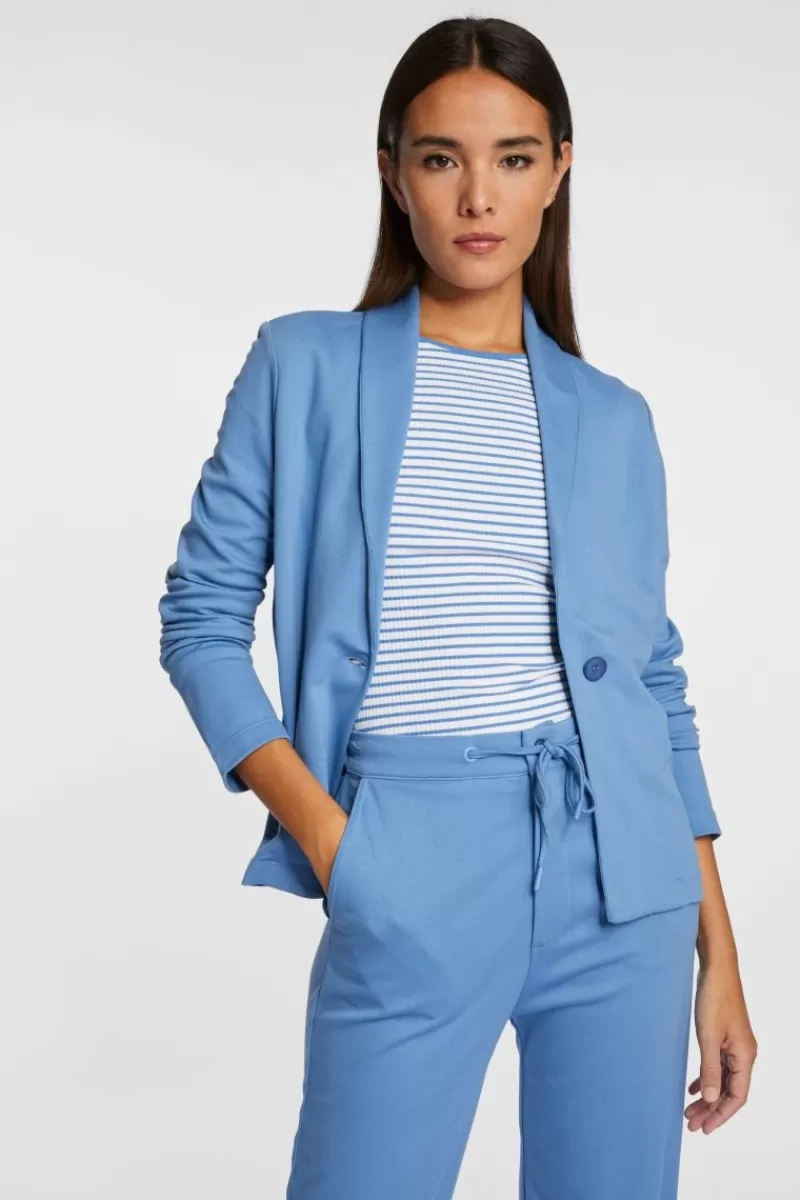 Rich & Royal Jersey-Blazer | Damen Business Blazer