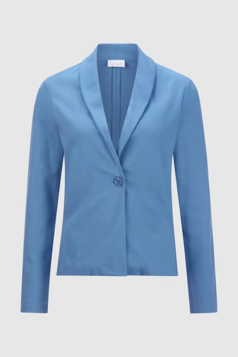 Rich & Royal Jersey-Blazer | Damen Business Blazer