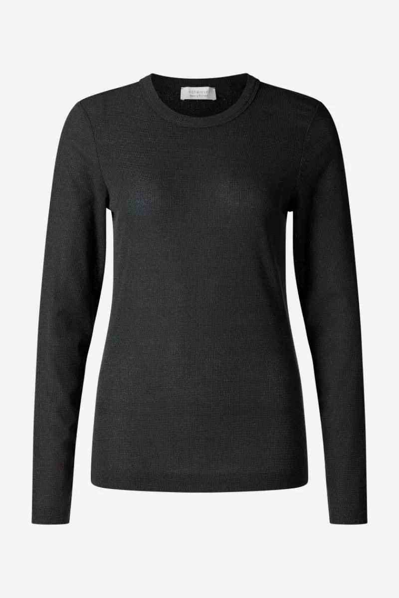 Rich & Royal Longsleeve Mit Glanzeffekt | Damen Longsleeves