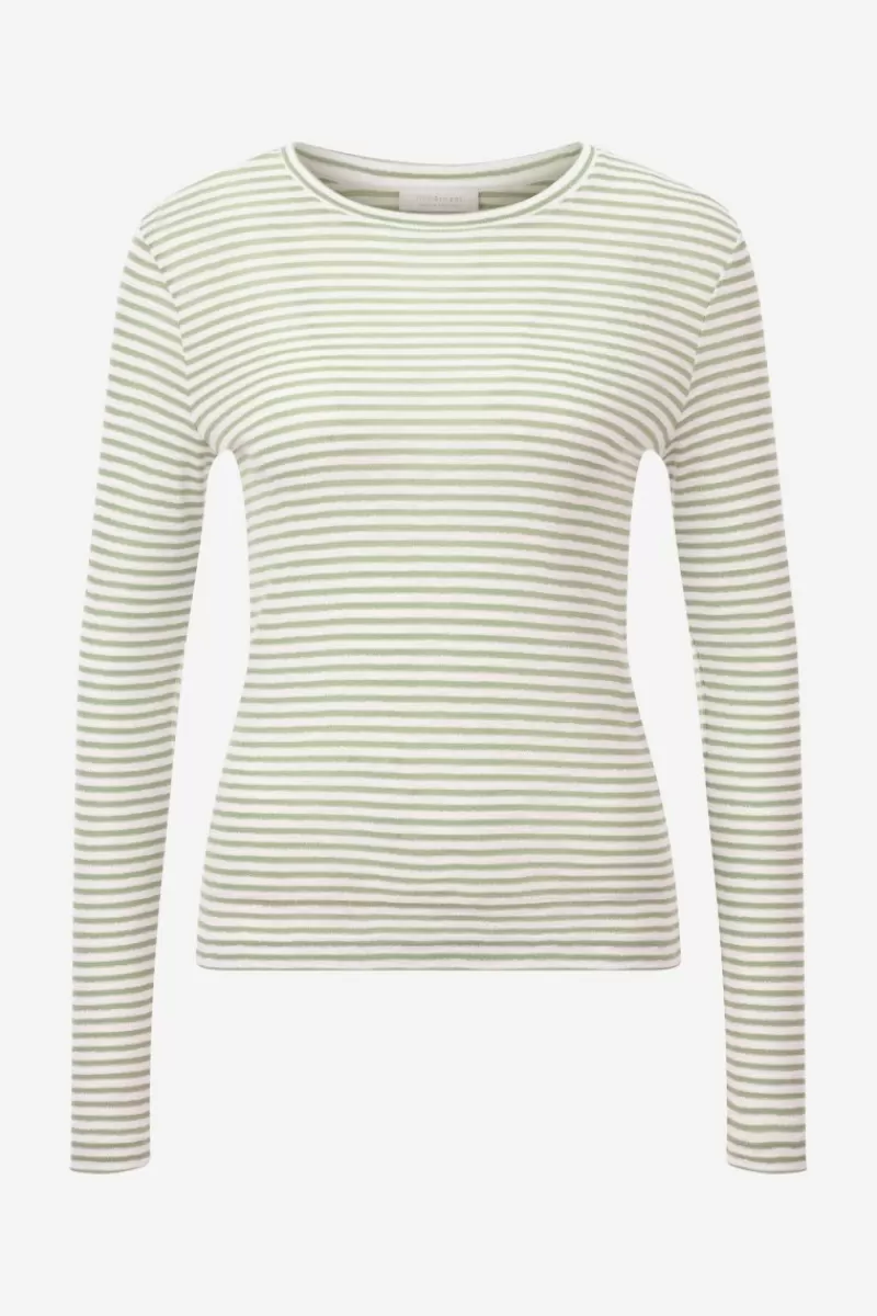 Rich & Royal Longsleeve Mit Metallfäden | Damen Longsleeves