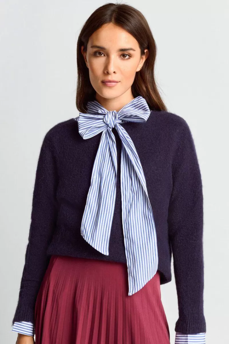 Rich & Royal Nahtloser Strickpullover | Damen Pullover