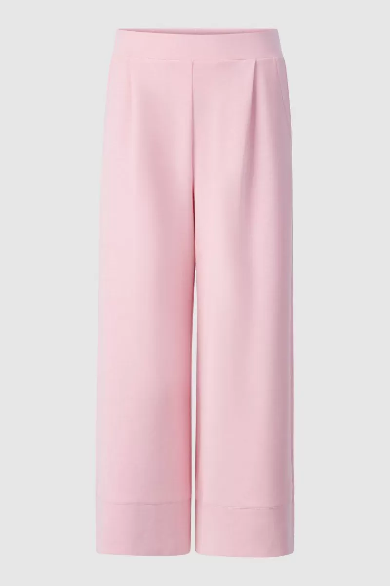 Rich & Royal Peach-Culotte | Damen Weite Hosen