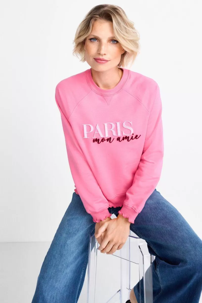 Rich & Royal Statement-Sweater Mit Raglanärmeln | Damen Sweat