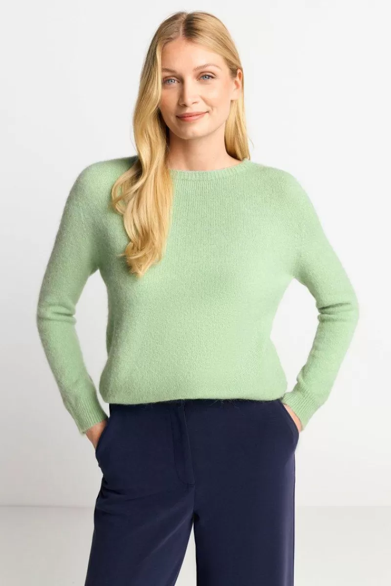 Rich & Royal Strickpullover Aus Weichem Materialmix | Damen Pullover