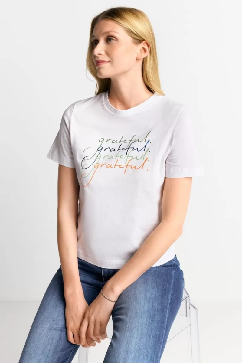 Rich & Royal T-Shirt Aus Softer Baumwolle | Damen T-Shirts