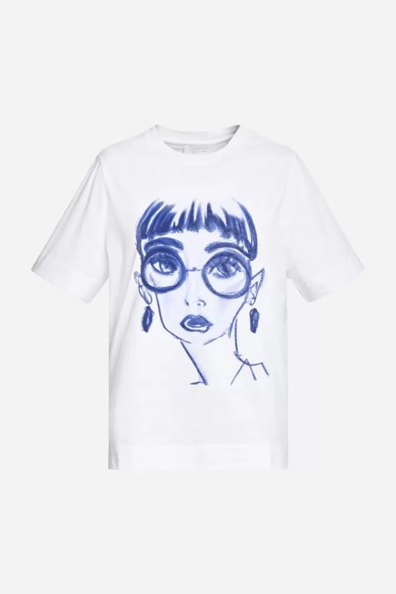 Rich & Royal T-Shirt Mit Fashion-Print | Damen T-Shirts