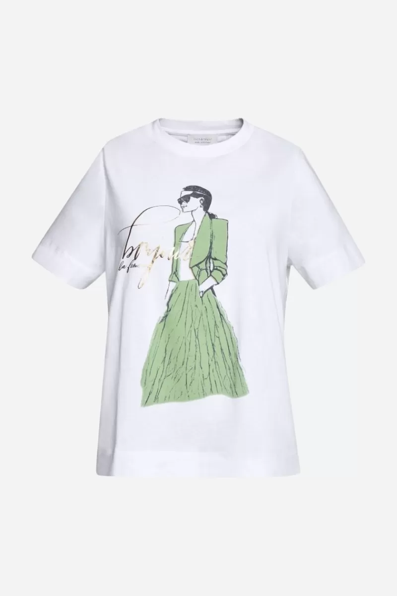 Rich & Royal T-Shirt Mit Illustrations-Print | Damen T-Shirts