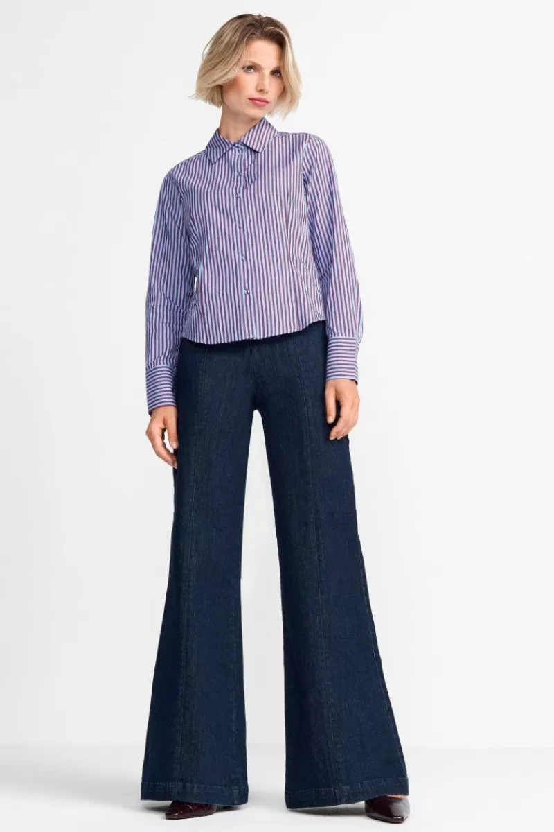 Rich & Royal Wide Leg Denim Mit Elastischem Bund | Damen Wide Leg